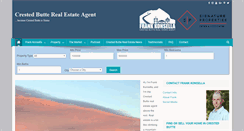 Desktop Screenshot of crestedbutterealestateagent.com